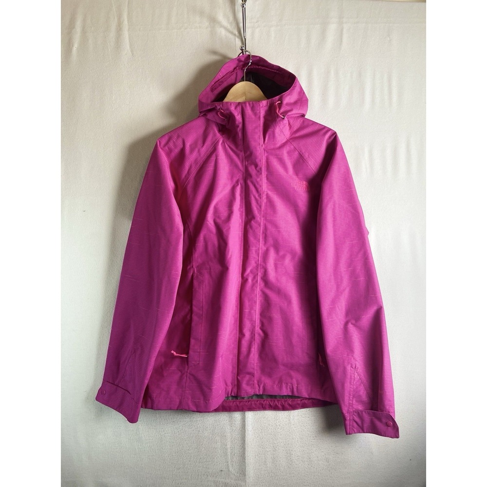 The North Face Women's Rain Jacket Large Venture  Dryvent Waterproof Hooded